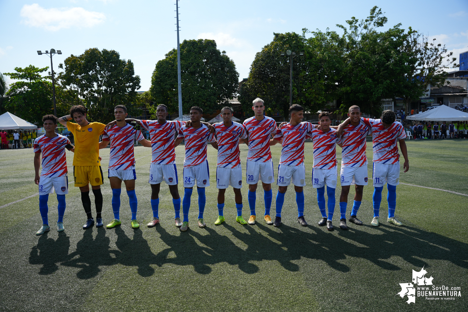 Algo más de 400 personas, asistieron al partido de fútbol internacional Sub-20 entre Buenaventura Vs. Puerto Cabello