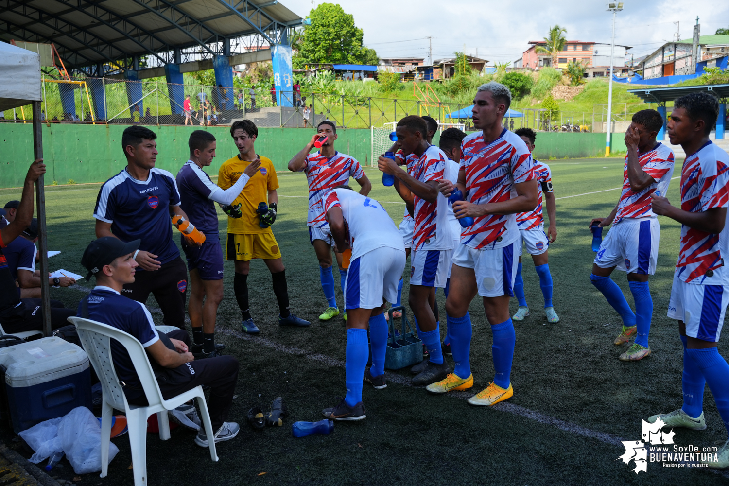 Algo más de 400 personas, asistieron al partido de fútbol internacional Sub-20 entre Buenaventura Vs. Puerto Cabello