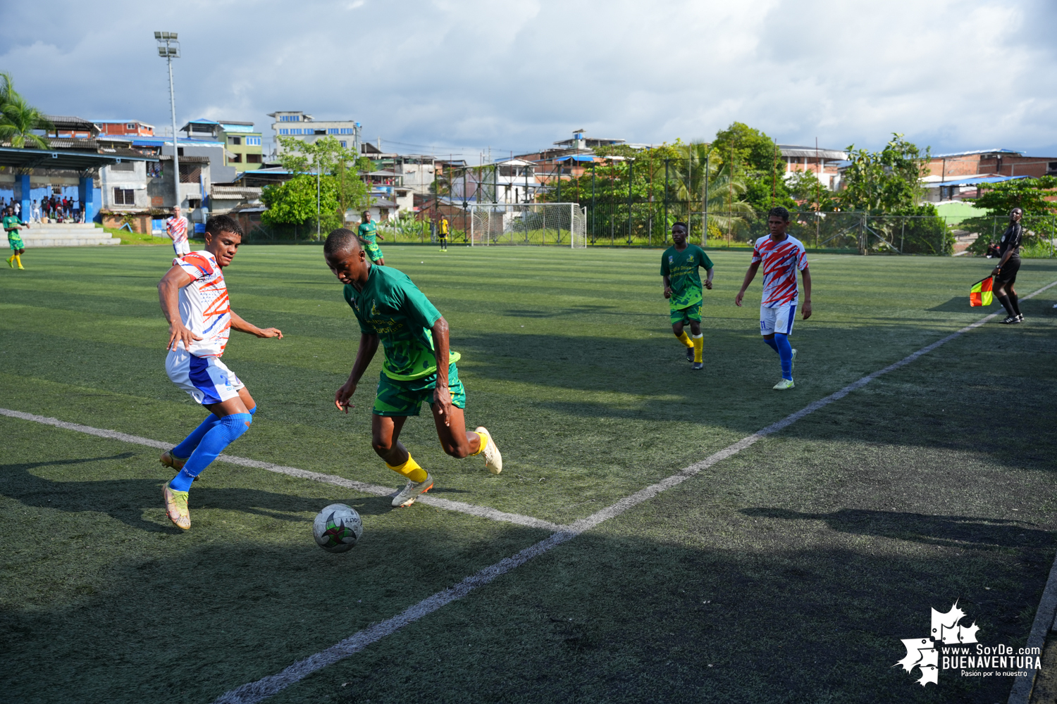 Algo más de 400 personas, asistieron al partido de fútbol internacional Sub-20 entre Buenaventura Vs. Puerto Cabello