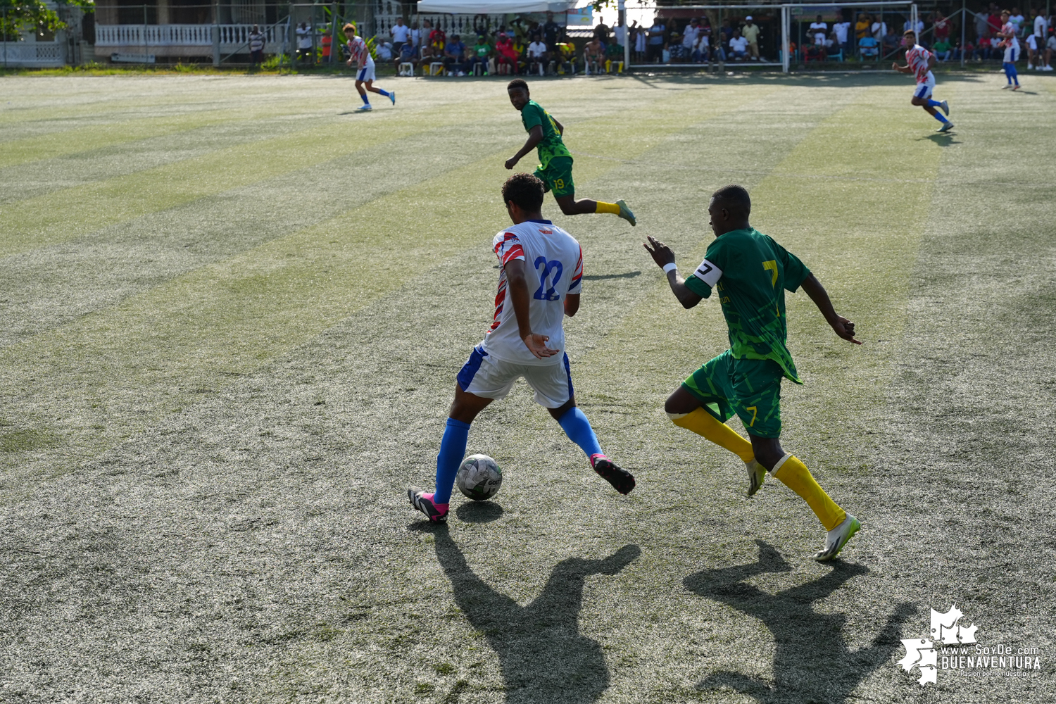 Algo más de 400 personas, asistieron al partido de fútbol internacional Sub-20 entre Buenaventura Vs. Puerto Cabello