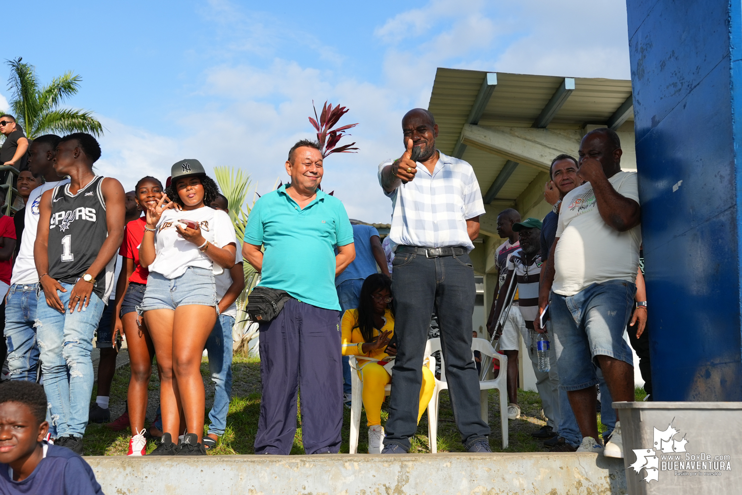 Algo más de 400 personas, asistieron al partido de fútbol internacional Sub-20 entre Buenaventura Vs. Puerto Cabello