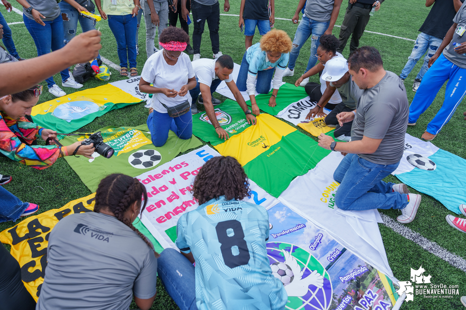 Más de 100 equipos de fútbol vivirán la fiesta por la Paz Total en Buenaventura