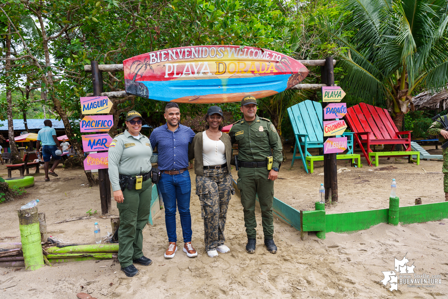Se izó la Bandera Azul en Playa Dorada: un logro ambiental y turístico de reconocimiento internacional para Buenaventura 