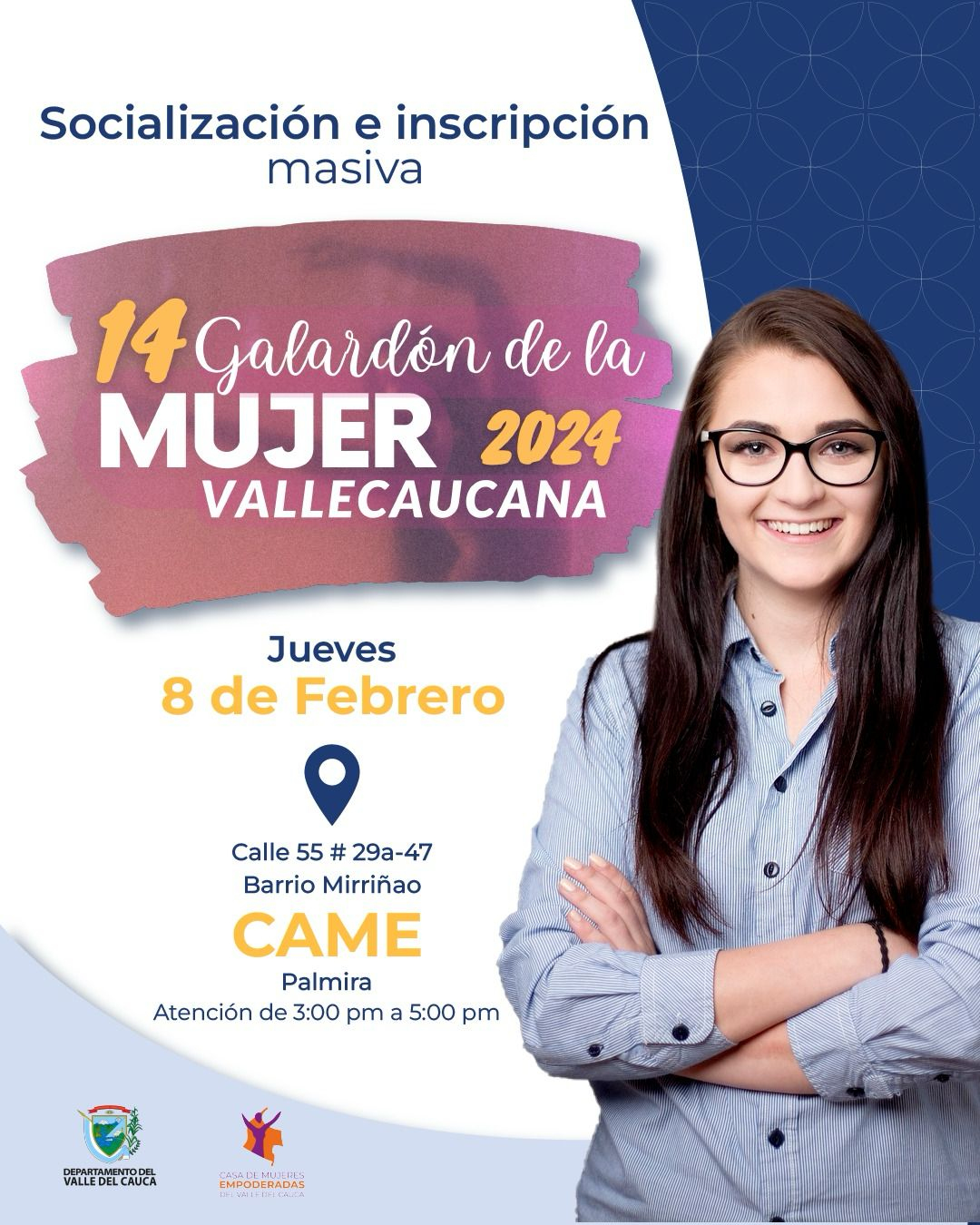 Jornadas descentralizadas para inscripciones al Galardón de la Mujer Vallecaucana