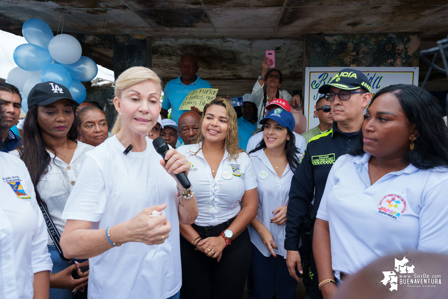 Comunidad del barrio San Francisco en Buenaventura fueron favorecidas con oferta institucional