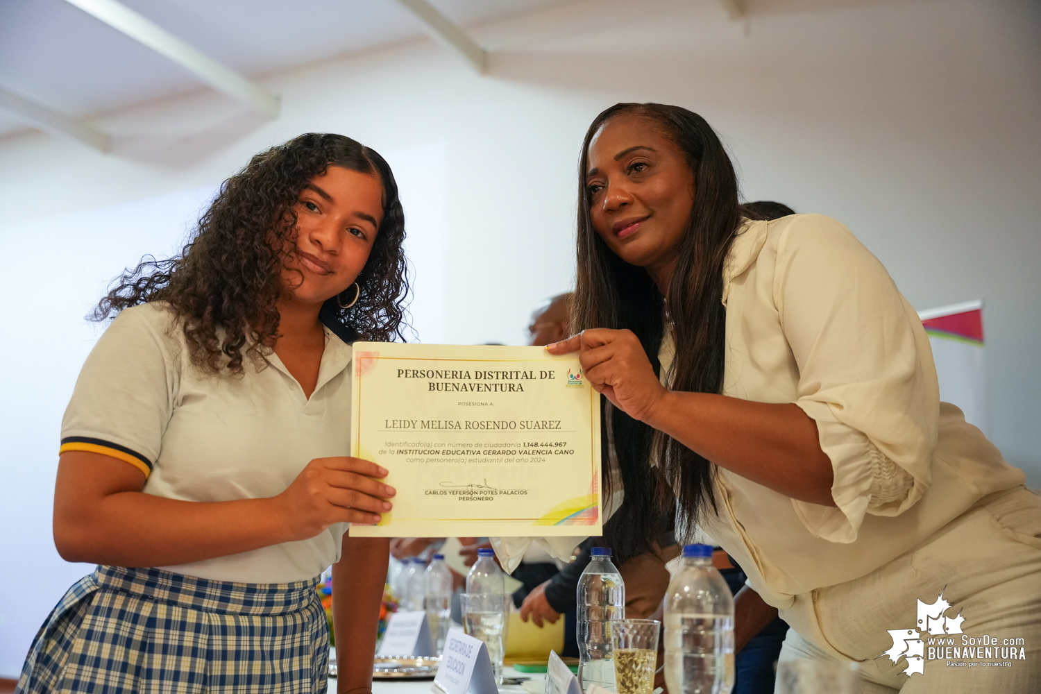 La Personería de Buenaventura realizó la posesión de los personeros estudiantiles