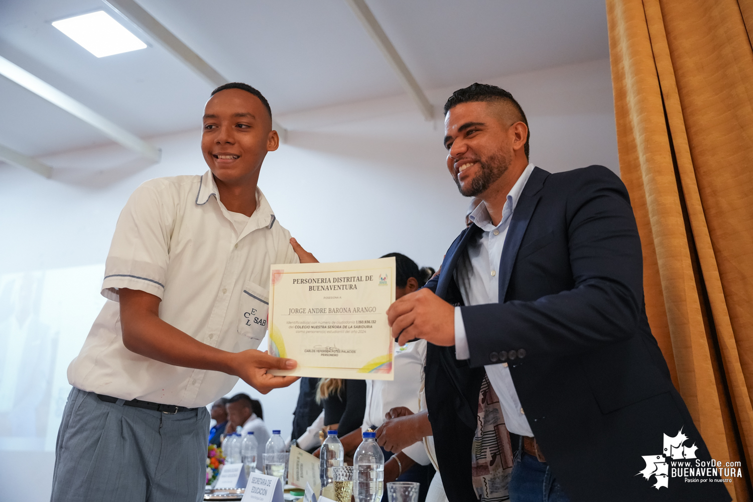La Personería de Buenaventura realizó la posesión de los personeros estudiantiles