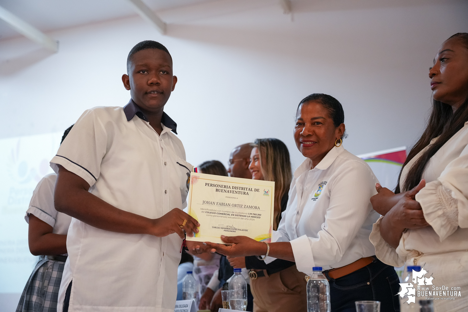 La Personería de Buenaventura realizó la posesión de los personeros estudiantiles