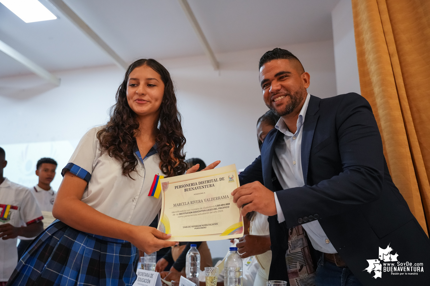 La Personería de Buenaventura realizó la posesión de los personeros estudiantiles