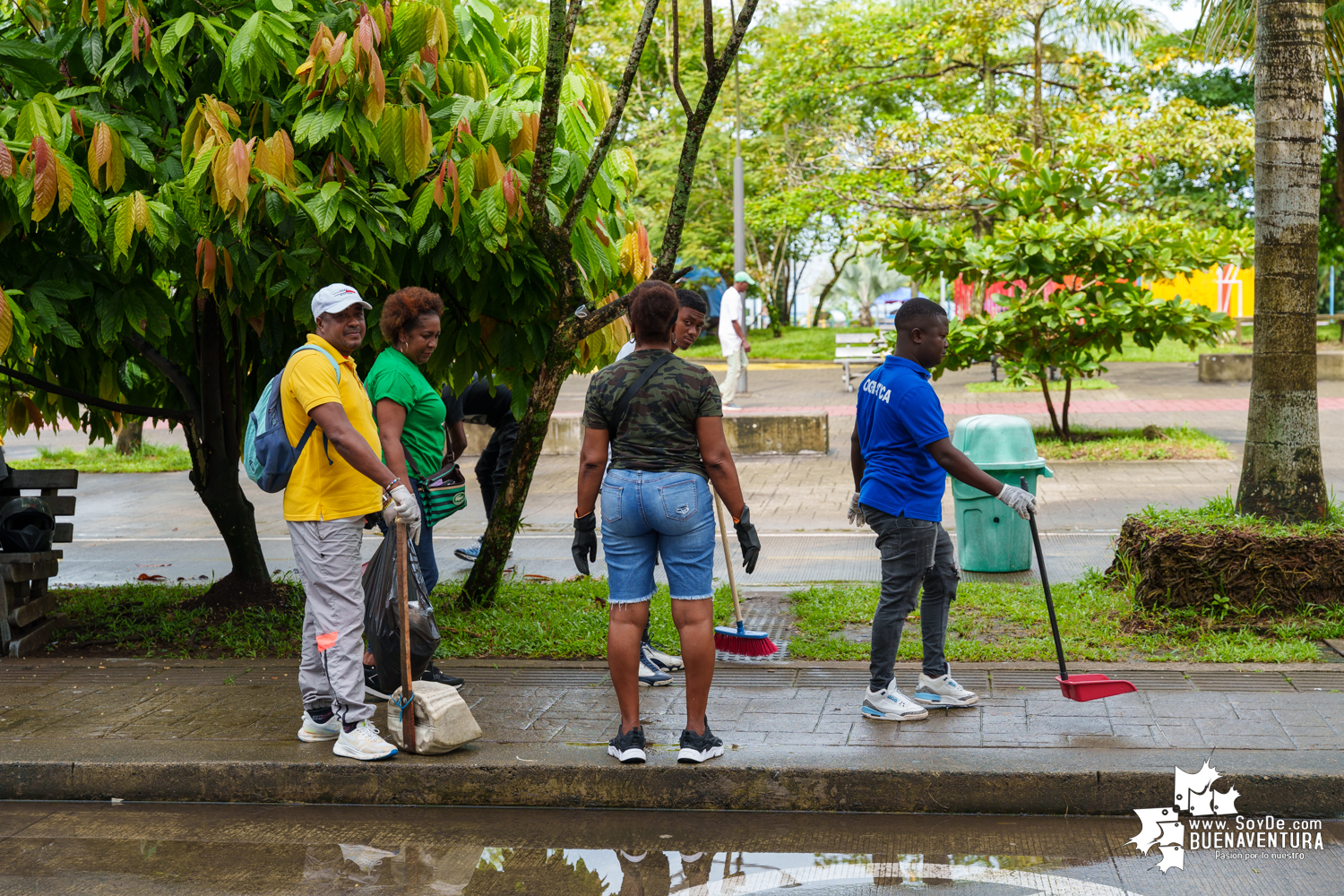 Se realizó con éxito la primera jornada de limpieza de la Campaña Buenaventura Bonita 