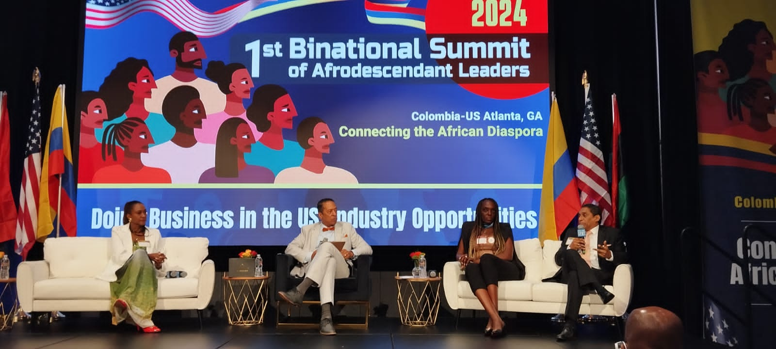 En Atlanta, Gobierno nacional conmemora mes de la afrocolombianidad con Cumbre Binacional Colombia - Estados Unidos de Líderes Afrodescendientes