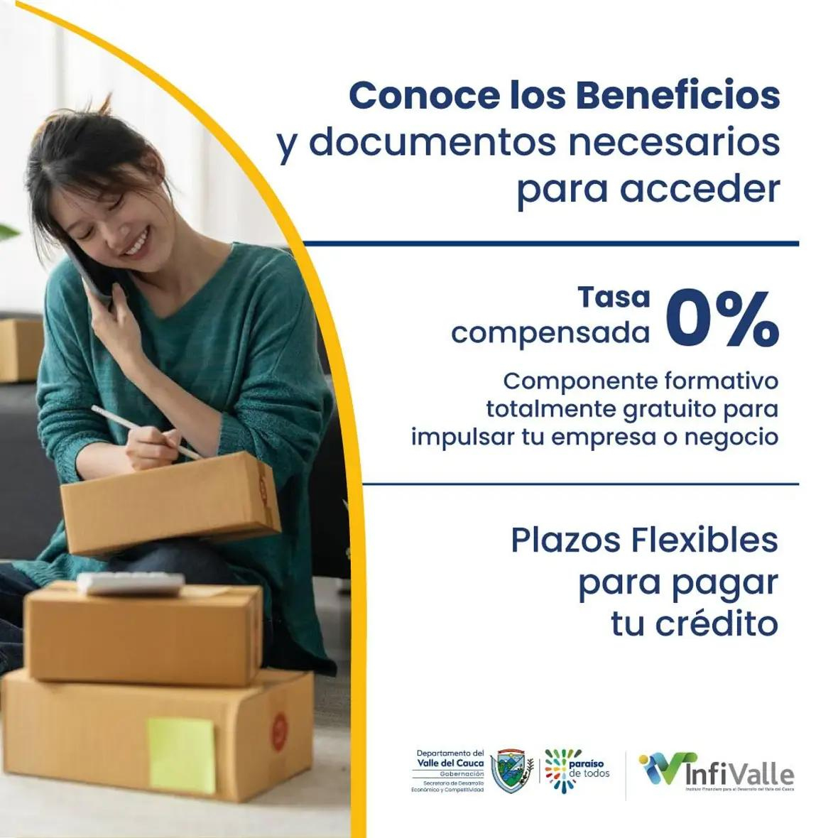 Emprendedores, así de fácil se accede a un crédito de Fonder Valle 