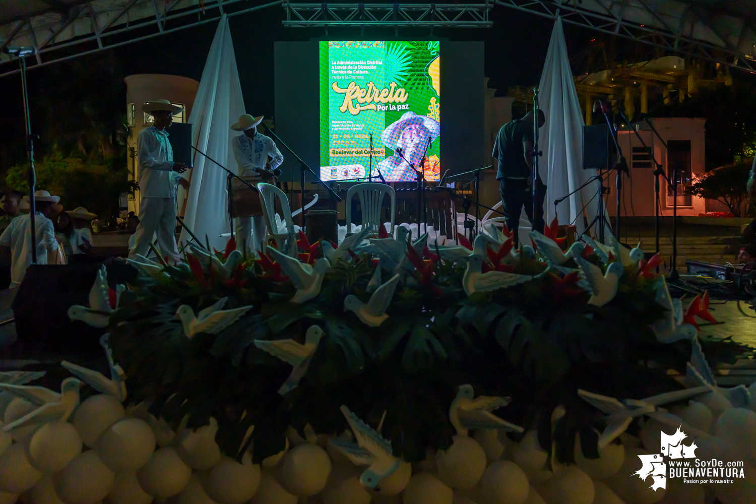 Se realizó la Primera Retreta Cultural por la Paz en Buenaventura