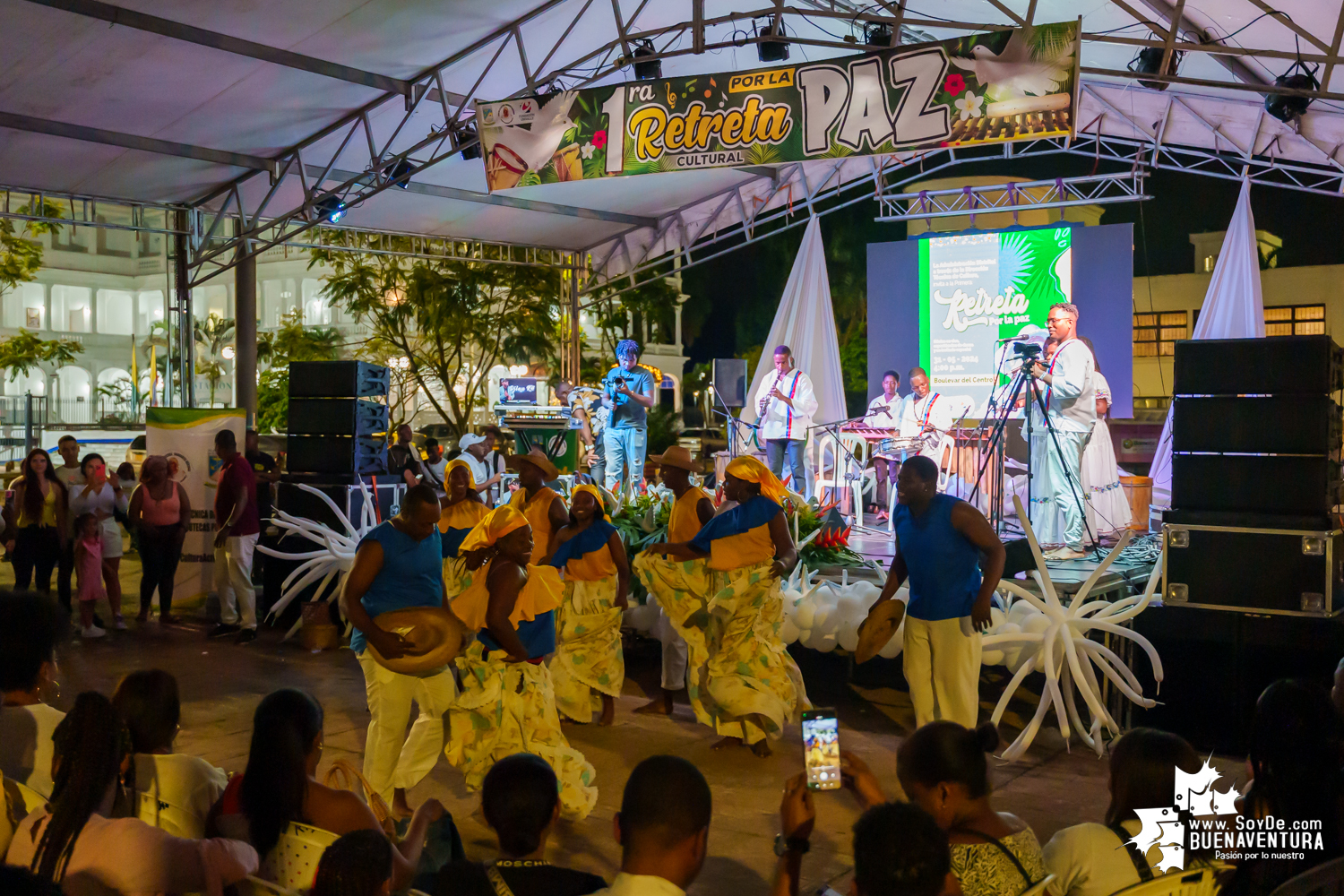 Se realizó la Primera Retreta Cultural por la Paz en Buenaventura