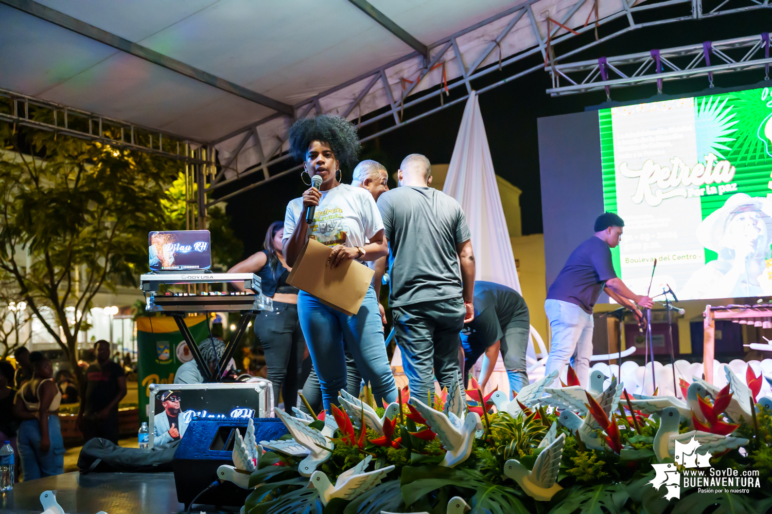 Se realizó la Primera Retreta Cultural por la Paz en Buenaventura