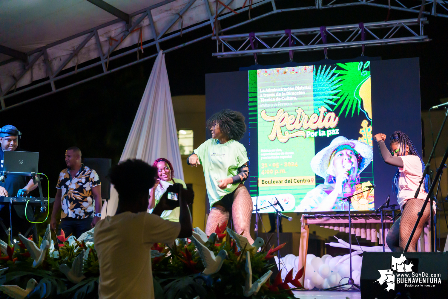 Se realizó la Primera Retreta Cultural por la Paz en Buenaventura