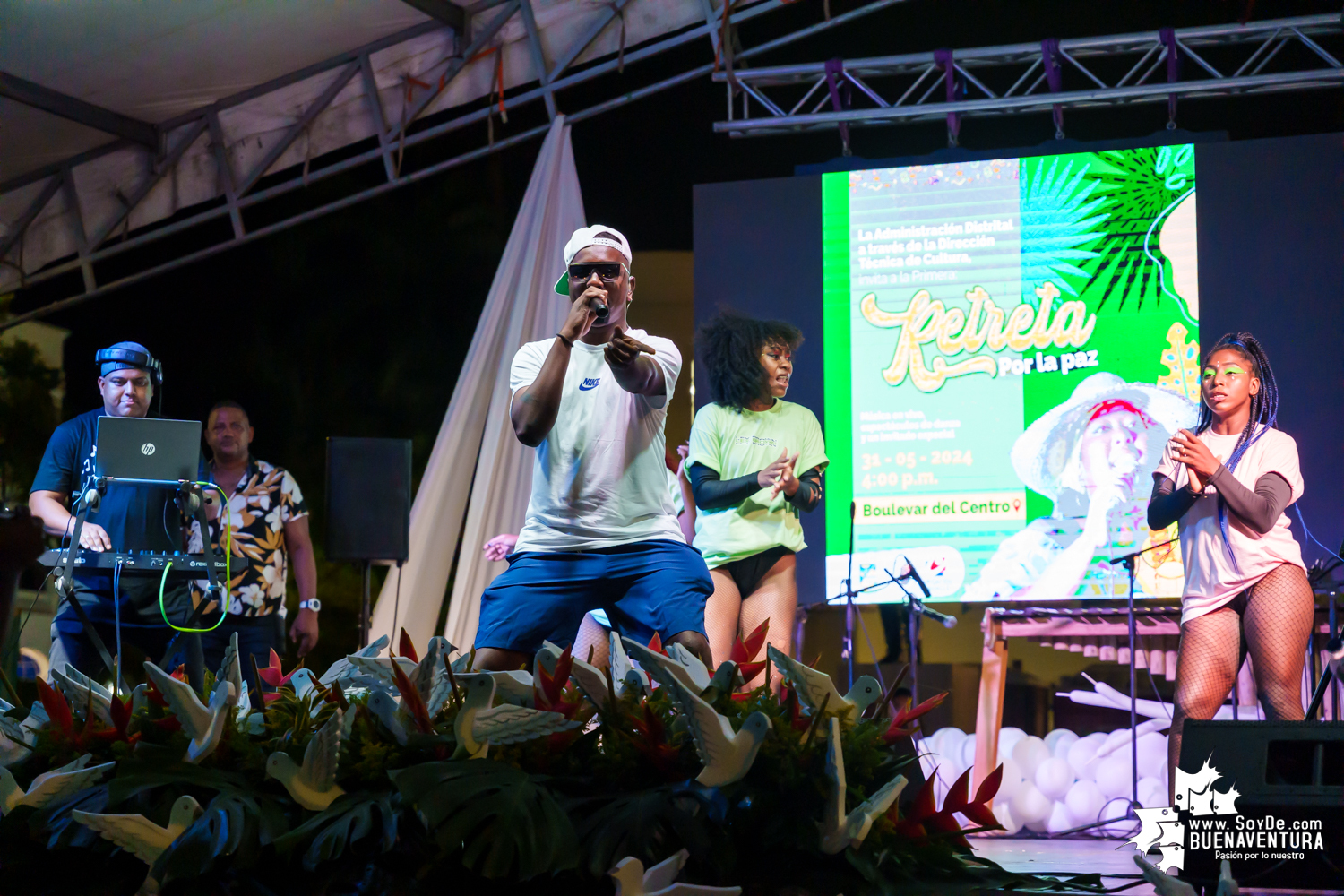 Se realizó la Primera Retreta Cultural por la Paz en Buenaventura