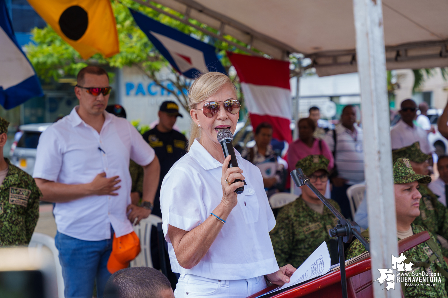 La Gobernación del Valle entregó 765 elementos de protección a la Armada Nacional en Buenaventura 