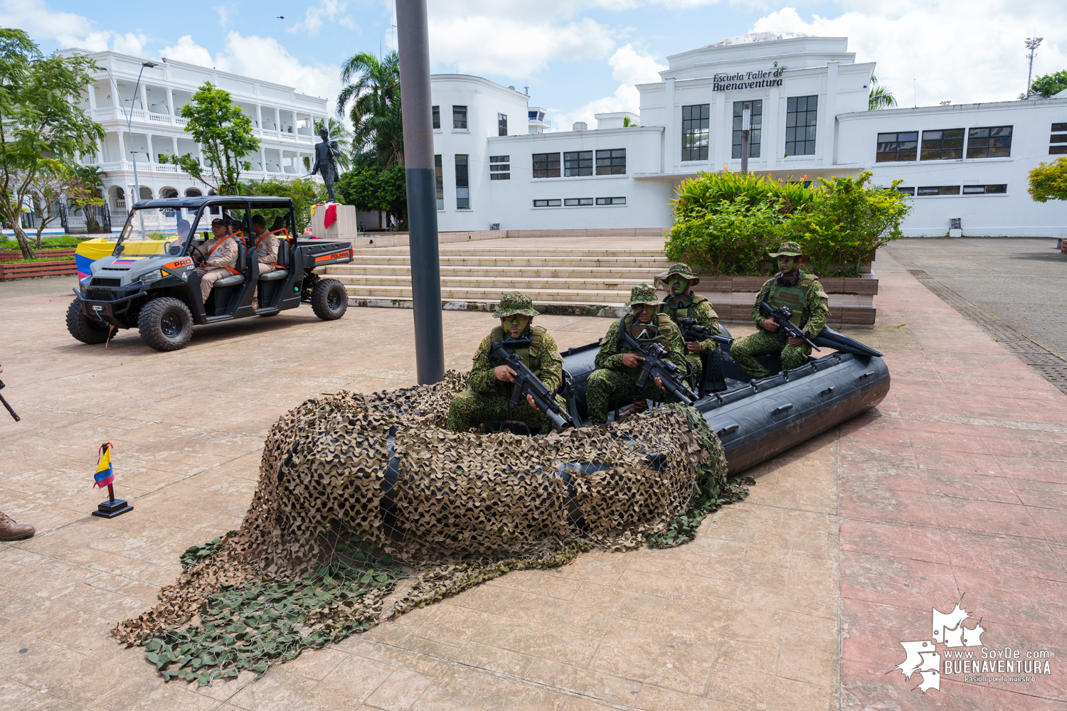 La Gobernación del Valle entregó 765 elementos de protección a la Armada Nacional en Buenaventura 