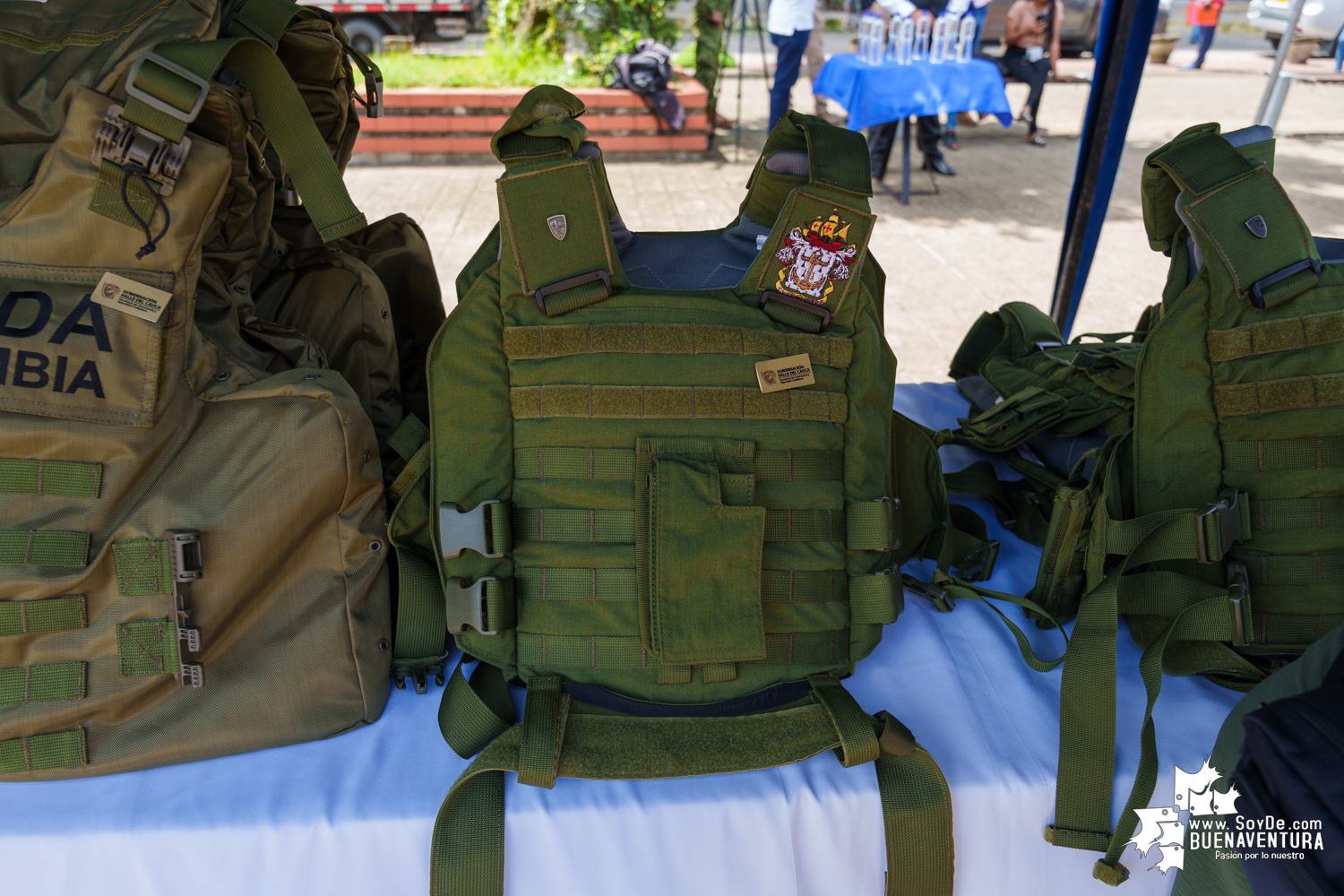 La Gobernación del Valle entregó 765 elementos de protección a la Armada Nacional en Buenaventura 