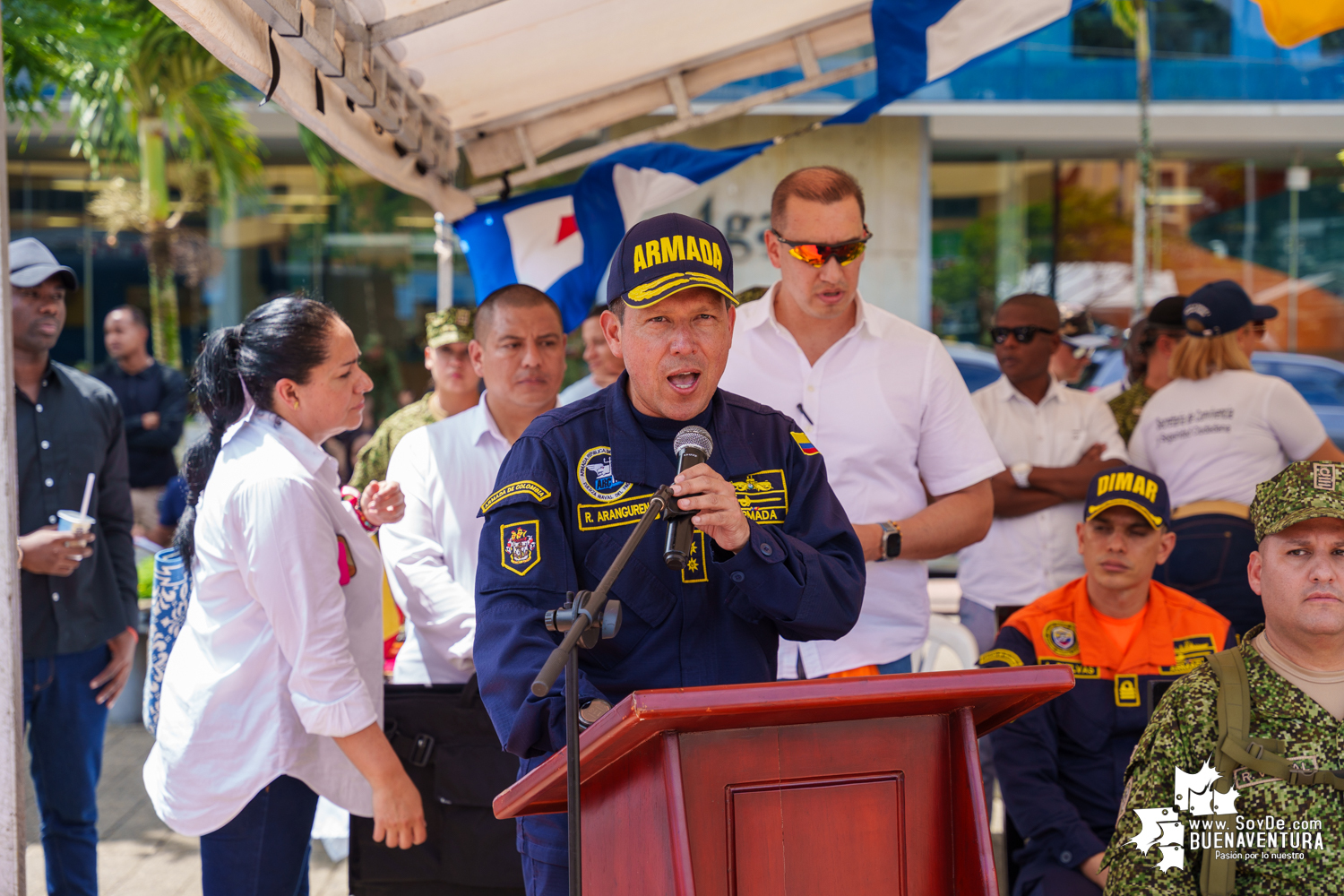 La Gobernación del Valle entregó 765 elementos de protección a la Armada Nacional en Buenaventura 