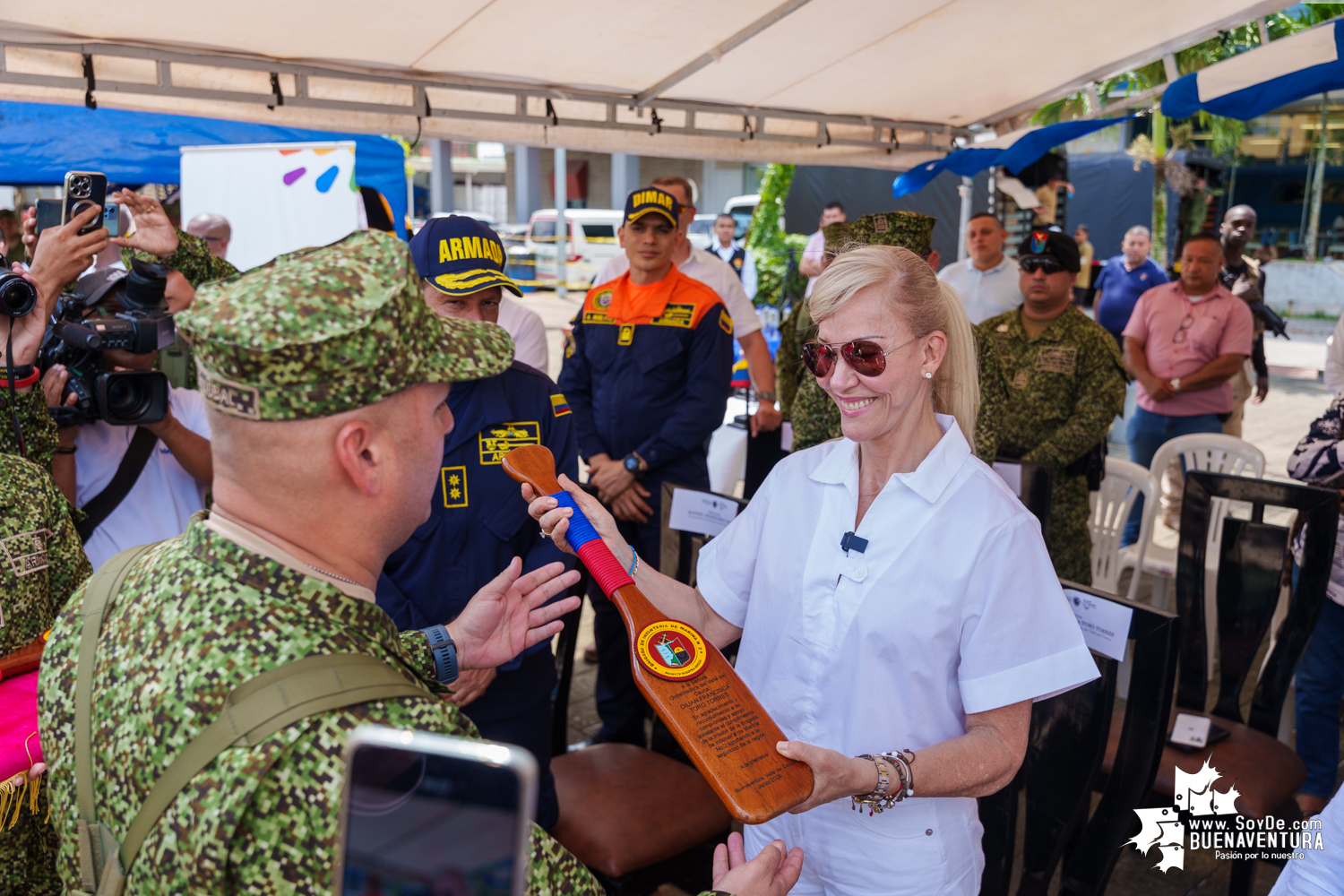 La Gobernación del Valle entregó 765 elementos de protección a la Armada Nacional en Buenaventura 
