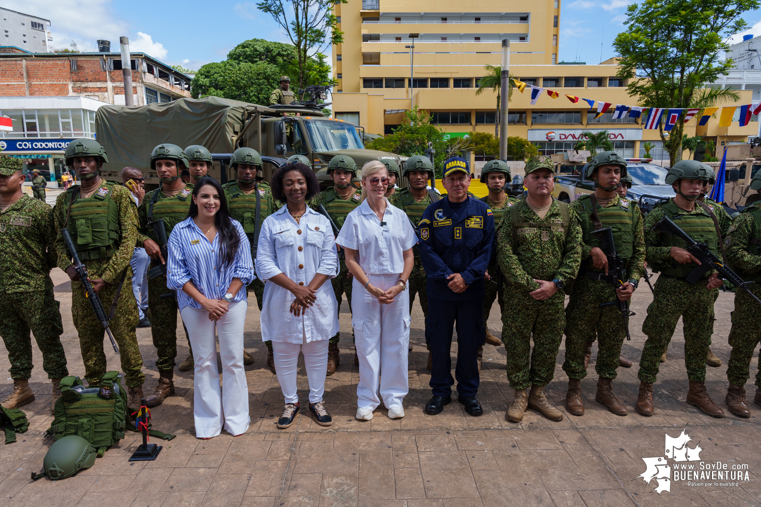 La Gobernación del Valle entregó 765 elementos de protección a la Armada Nacional en Buenaventura 