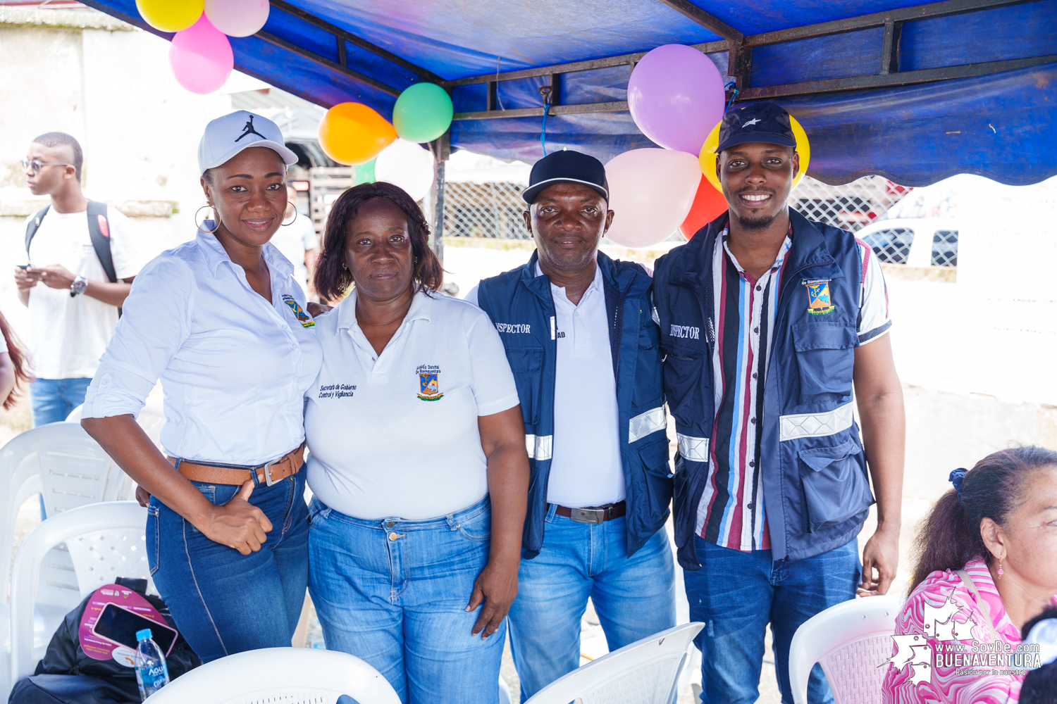 Se realizó una jornada de atención institucional entre la Gobernación del Valle y la Alcaldía Distrital en el barrio Juan XXIII de Buenaventura
