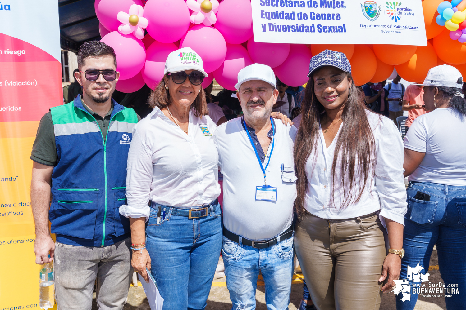 Se realizó una jornada de atención institucional entre la Gobernación del Valle y la Alcaldía Distrital en el barrio Juan XXIII de Buenaventura