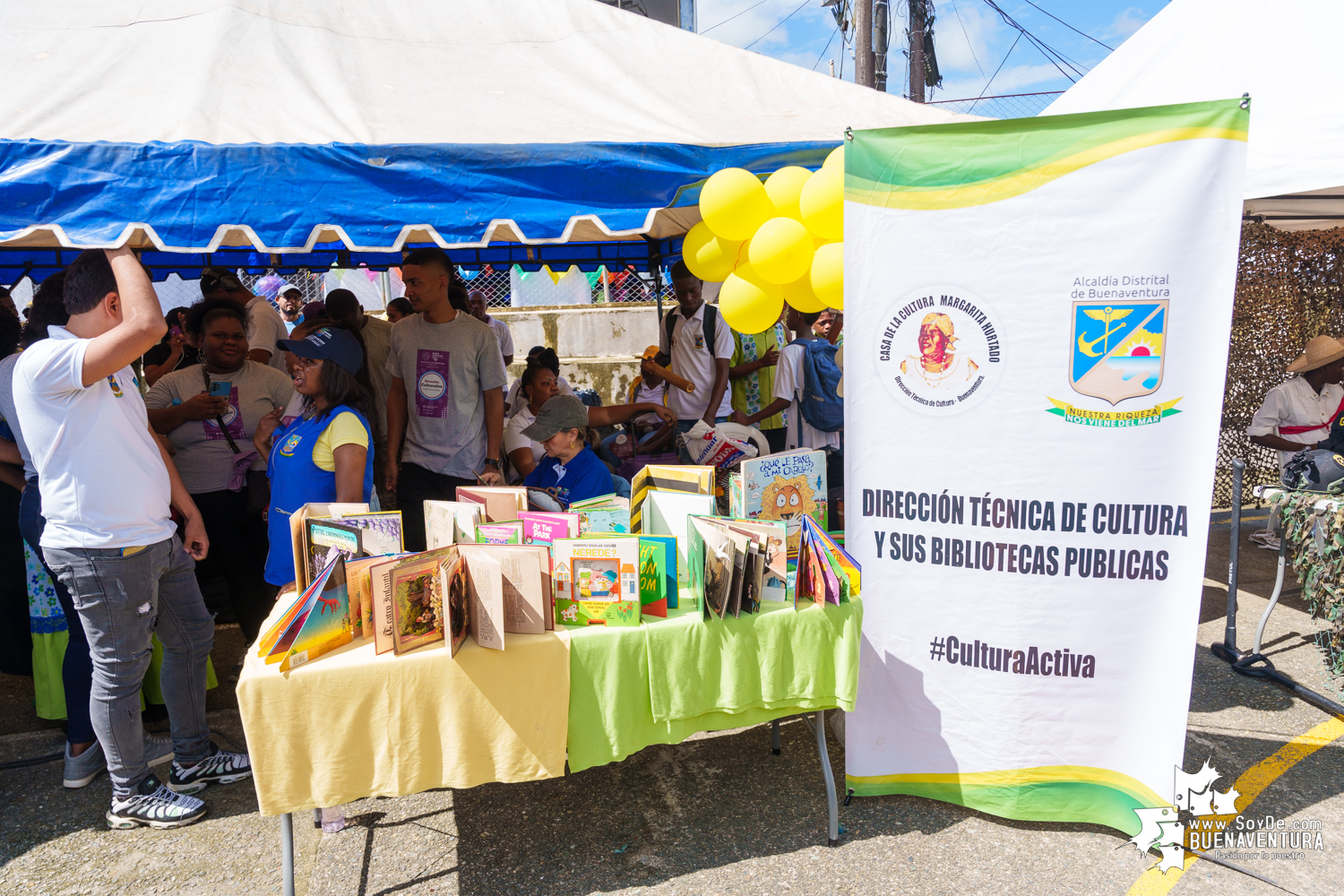 Se realizó una jornada de atención institucional entre la Gobernación del Valle y la Alcaldía Distrital en el barrio Juan XXIII de Buenaventura