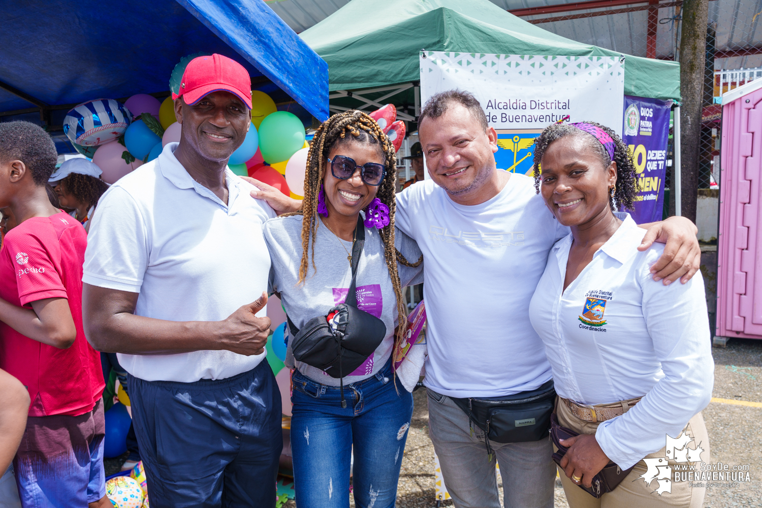 Se realizó una jornada de atención institucional entre la Gobernación del Valle y la Alcaldía Distrital en el barrio Juan XXIII de Buenaventura