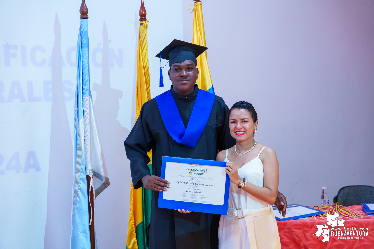 El PEC Delagente de Comfenalco Valle graduó a 81 nuevos técnicos laborales en Buenaventura 