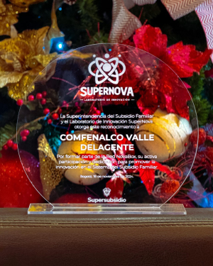 Comfenalco Valle Delagente recibe nuevamente Premio Supernova