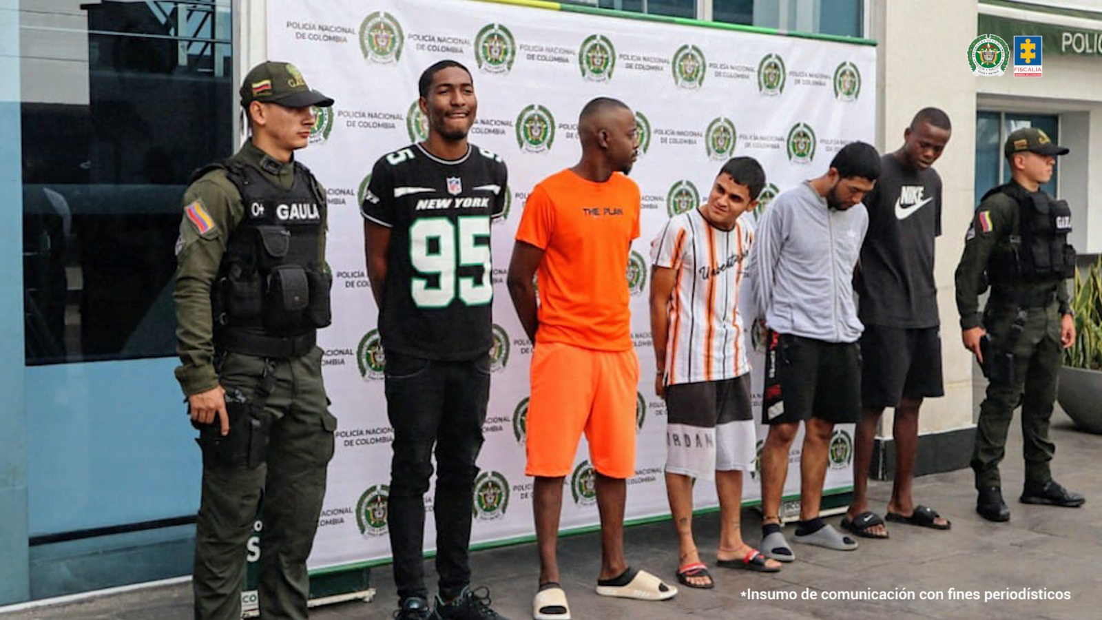 Las autoridades capturaron en Cali a integrantes de grupo delincuencial que estaría involucrado en el secuestro de tres pescadores de Buenaventura