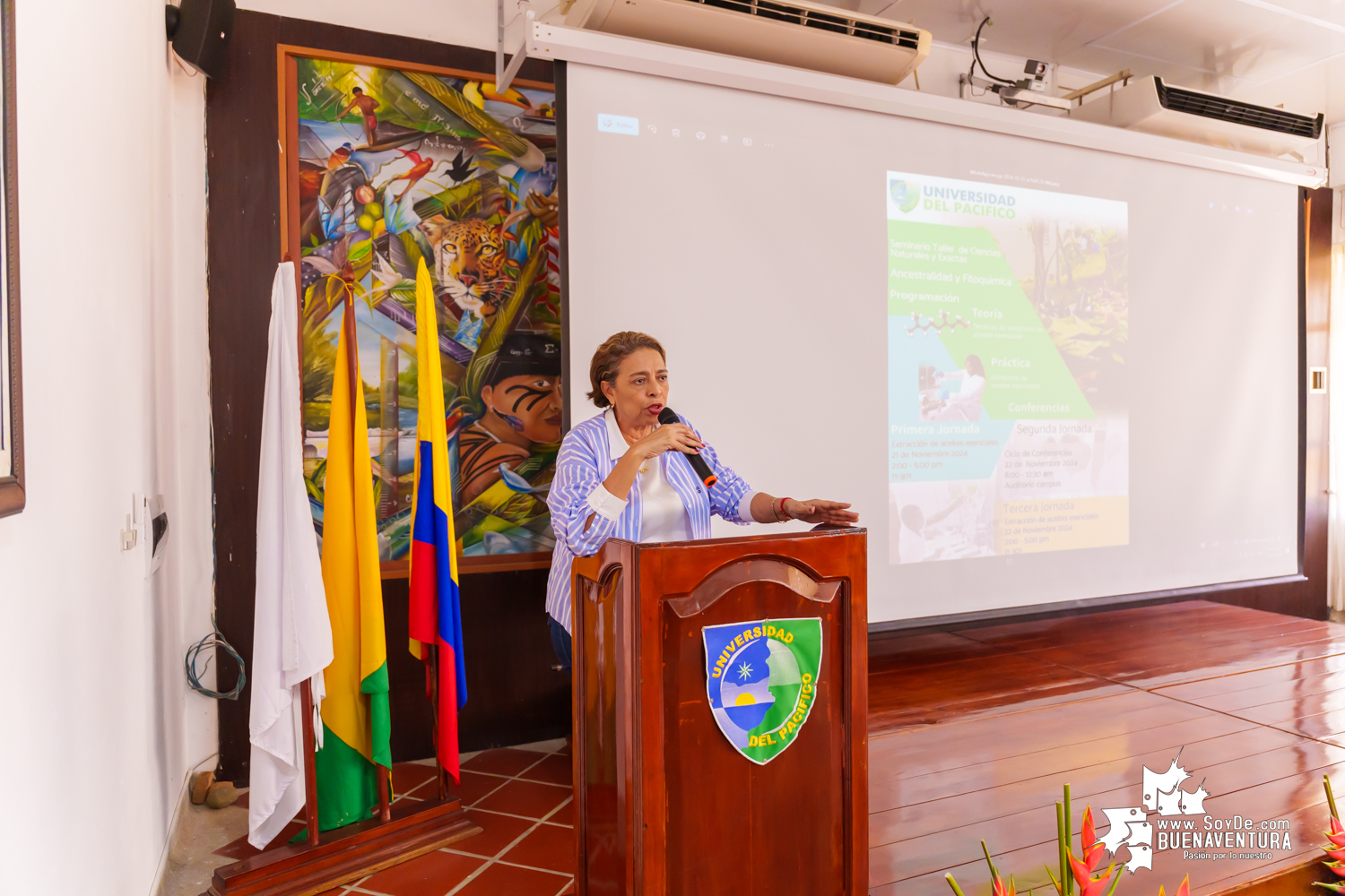 La Universidad del Pacífico realizó el I Seminario Taller de Ciencias Naturales y Exactas: Ancestralidad y Fitoquímica