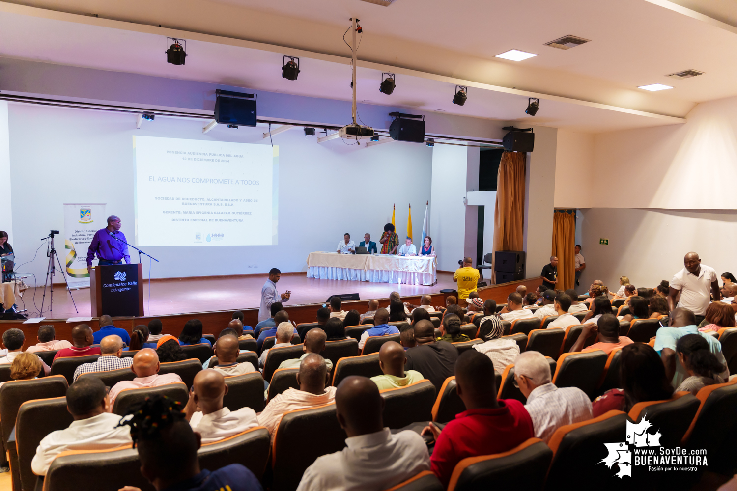 En Audiencia Pública del Agua en Buenaventura, se presentaron diferentes propuestas para mejorar la prestación del servicio 