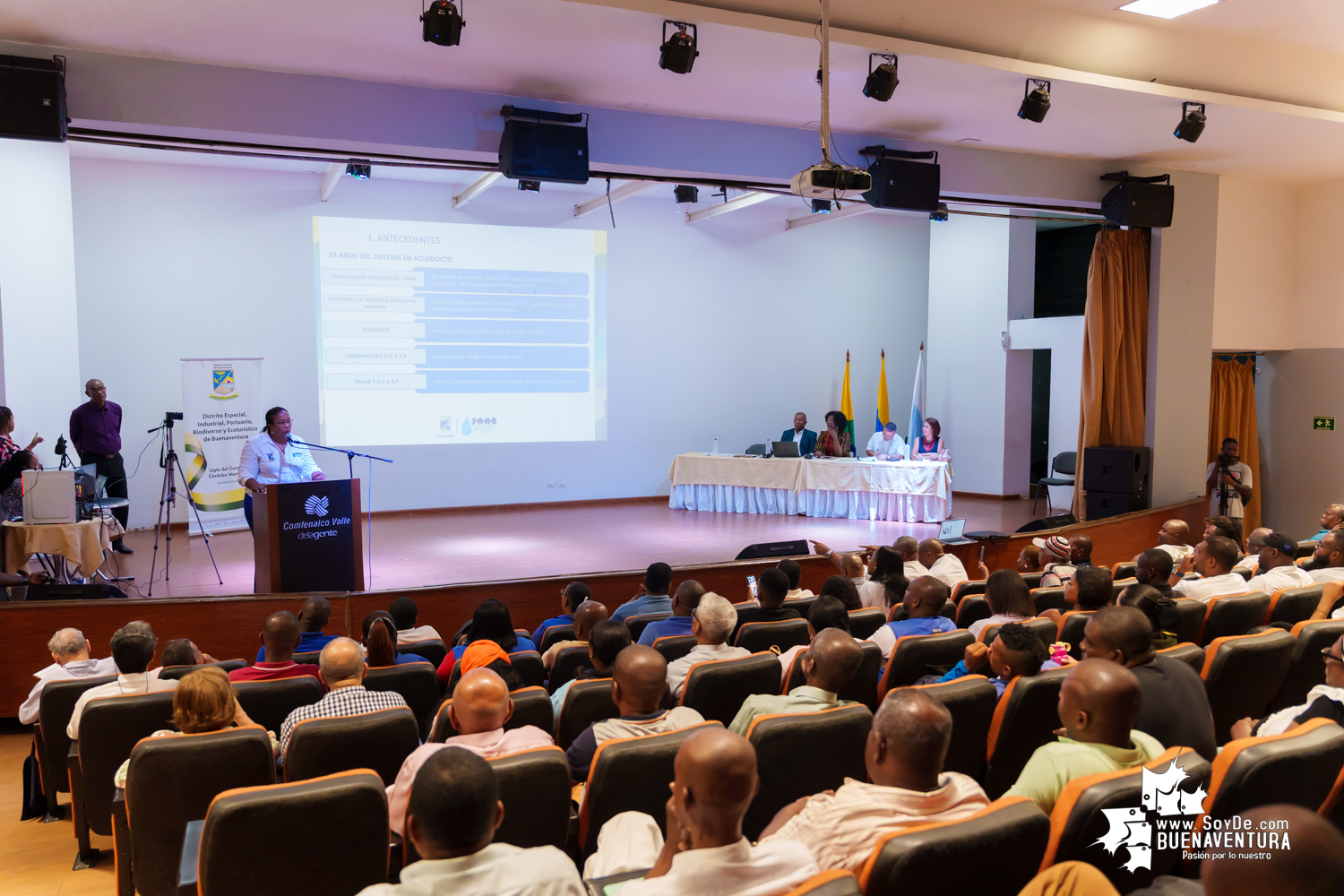 En Audiencia Pública del Agua en Buenaventura, se presentaron diferentes propuestas para mejorar la prestación del servicio 