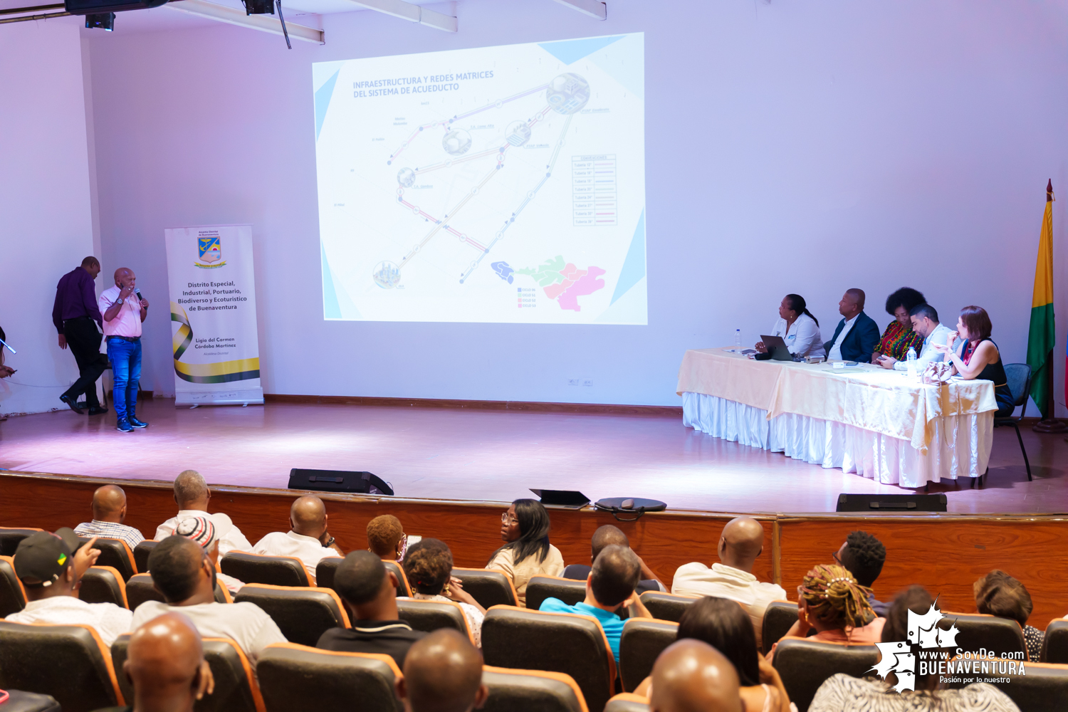 En Audiencia Pública del Agua en Buenaventura, se presentaron diferentes propuestas para mejorar la prestación del servicio 