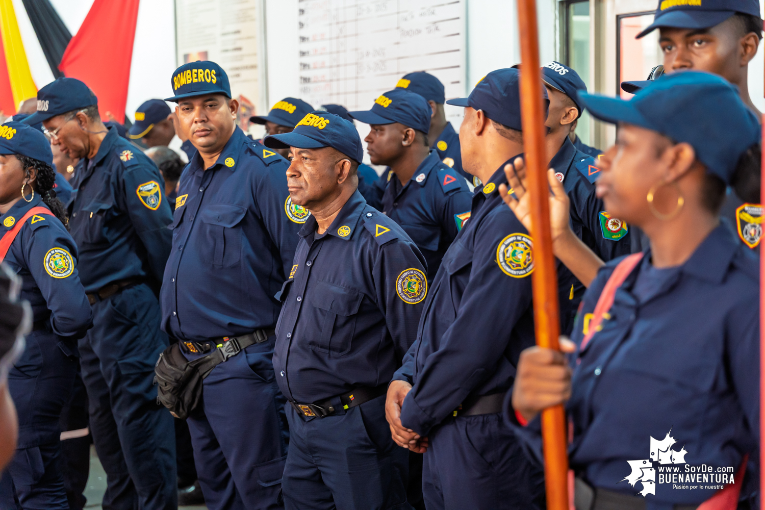El Capitán Haider Grijalba asumió la comandancia del Meritorio Cuerpo de Bomberos Voluntarios de Buenaventura