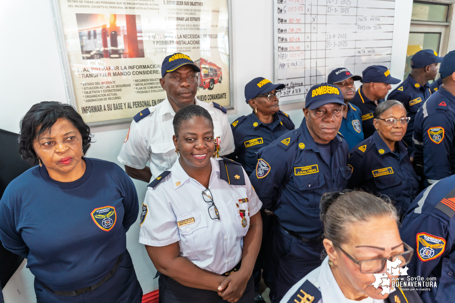 El Capitán Haider Grijalba asumió la comandancia del Meritorio Cuerpo de Bomberos Voluntarios de Buenaventura