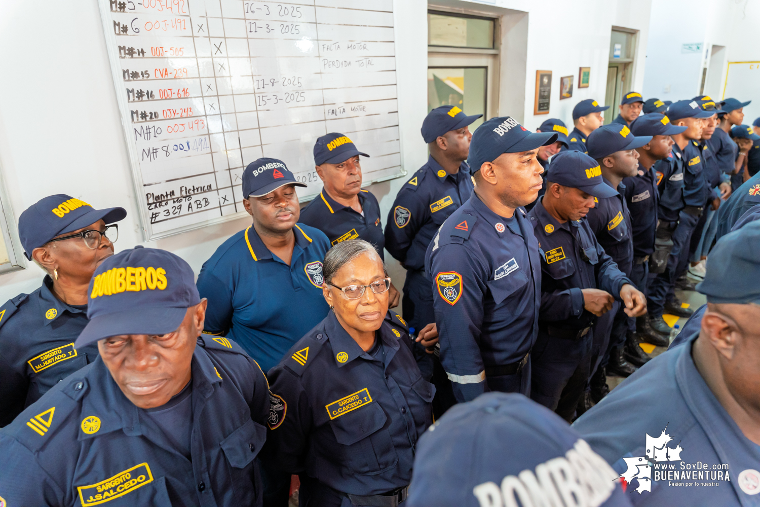 El Capitán Haider Grijalba asumió la comandancia del Meritorio Cuerpo de Bomberos Voluntarios de Buenaventura