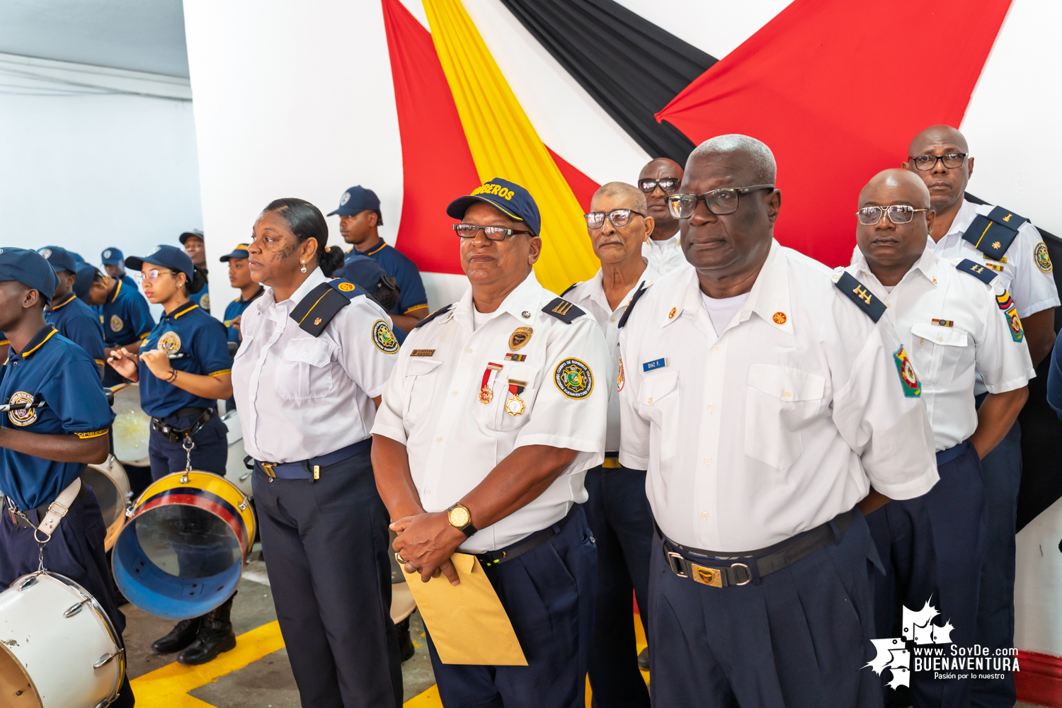 El Capitán Haider Grijalba asumió la comandancia del Meritorio Cuerpo de Bomberos Voluntarios de Buenaventura