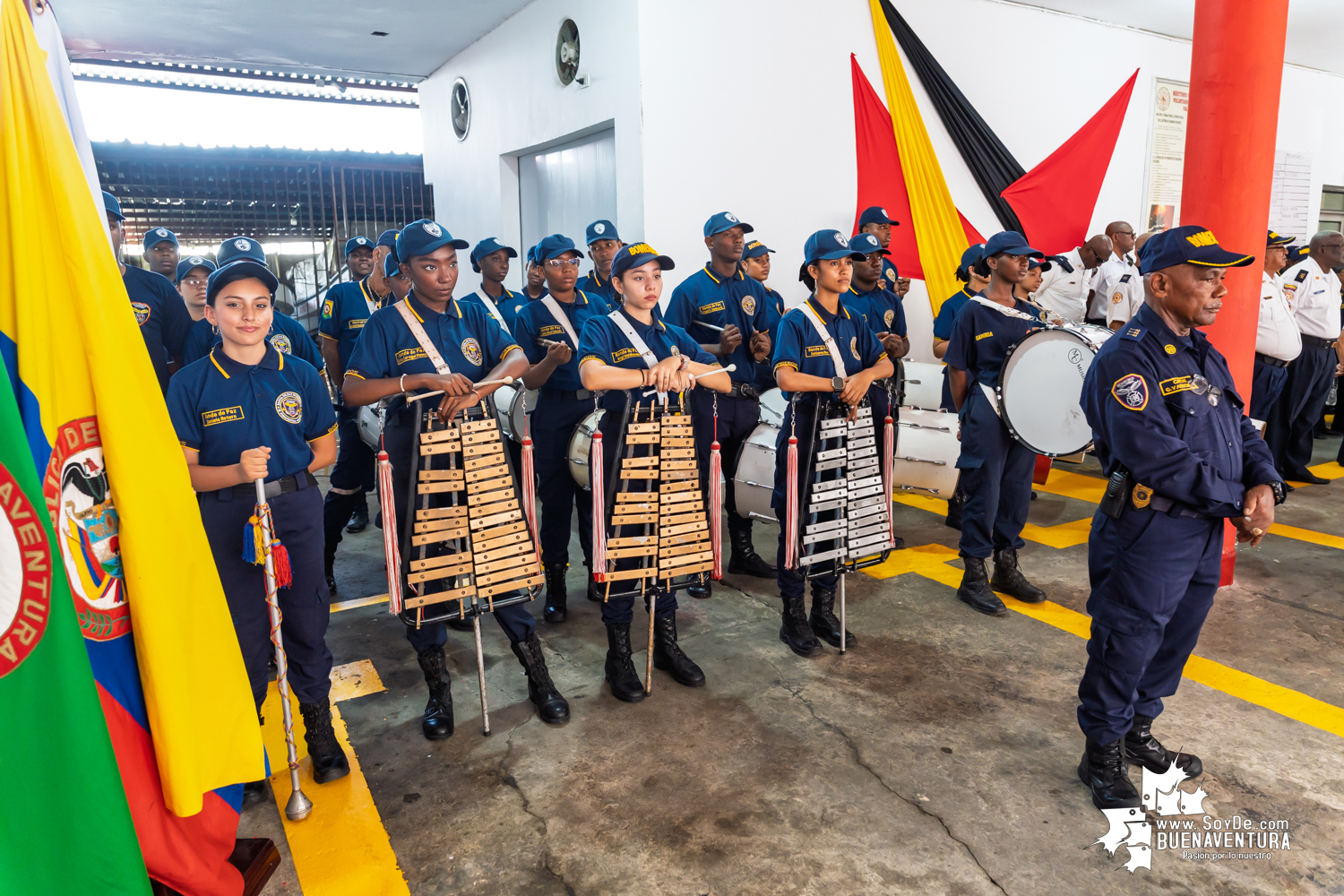El Capitán Haider Grijalba asumió la comandancia del Meritorio Cuerpo de Bomberos Voluntarios de Buenaventura