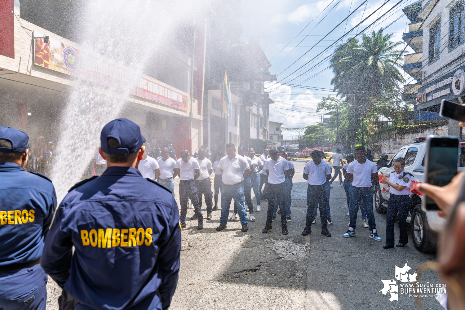 El Capitán Haider Grijalba asumió la comandancia del Meritorio Cuerpo de Bomberos Voluntarios de Buenaventura