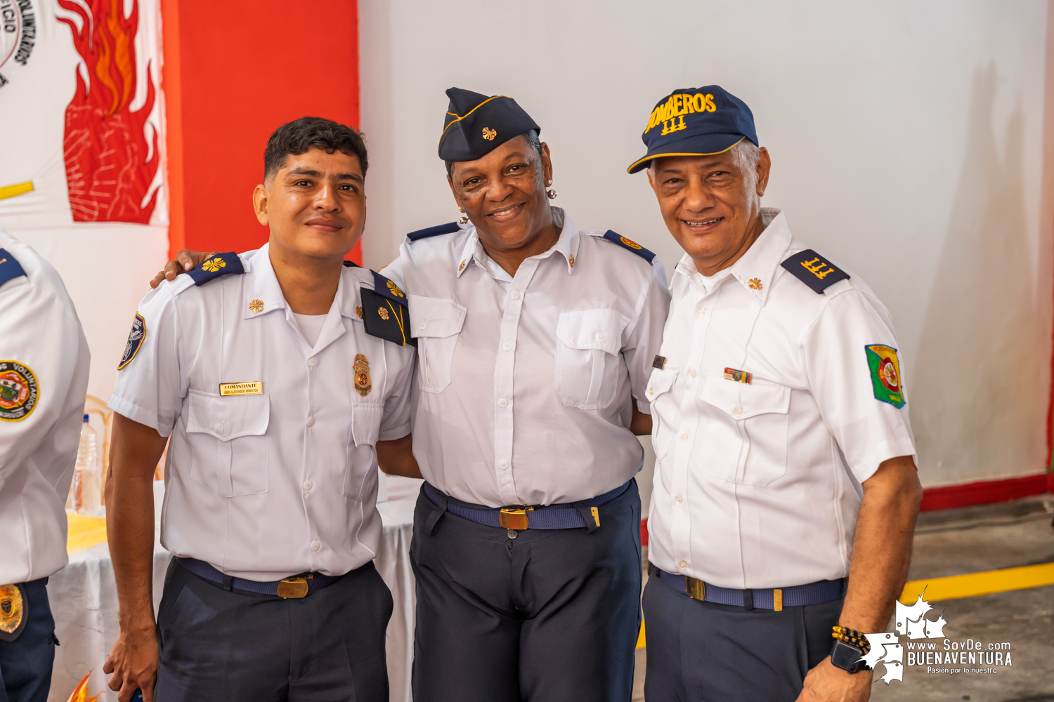 El Capitán Haider Grijalba asumió la comandancia del Meritorio Cuerpo de Bomberos Voluntarios de Buenaventura