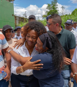 Se entregaron obras de infraestructura en Buenaventura por parte de la alcaldesa Ligia Córdoba Martínez