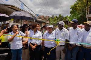 Se entregaron obras de infraestructura en Buenaventura por parte de la alcaldesa Ligia Córdoba Martínez
