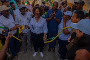 Se entregaron obras de infraestructura en Buenaventura por parte de la alcaldesa Ligia Córdoba Martínez