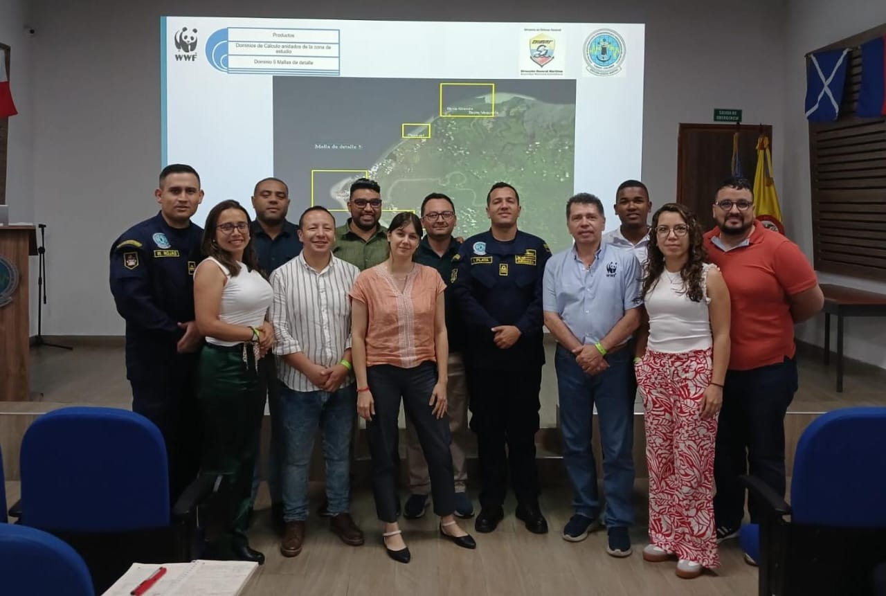 La Dimar y el Fondo Mundial para la Naturaleza se unen para mitigar riesgos marinos en el Pacífico colombiano
