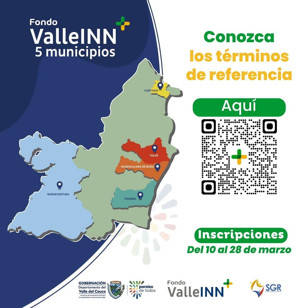 Vallecaucanos responden a segunda convocatoria de Valle INN
